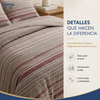 Quilt Bruselas King Canela