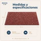 Shaggy Peluda Terracota 100x50
