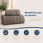 Juego Toalla 500g Beige