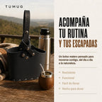 Bolso Matero Negro 2 Compartimientos Chico
