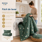 Plumón Infantil Oso Verde
