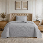 Quilt Atenas 1.5 Plazas Gris