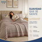 Quilt Bruselas 2 Plazas Canela