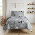 Plumón Infantil Selva Gris