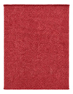 Jute Fibra Natural Loom Red 60x90