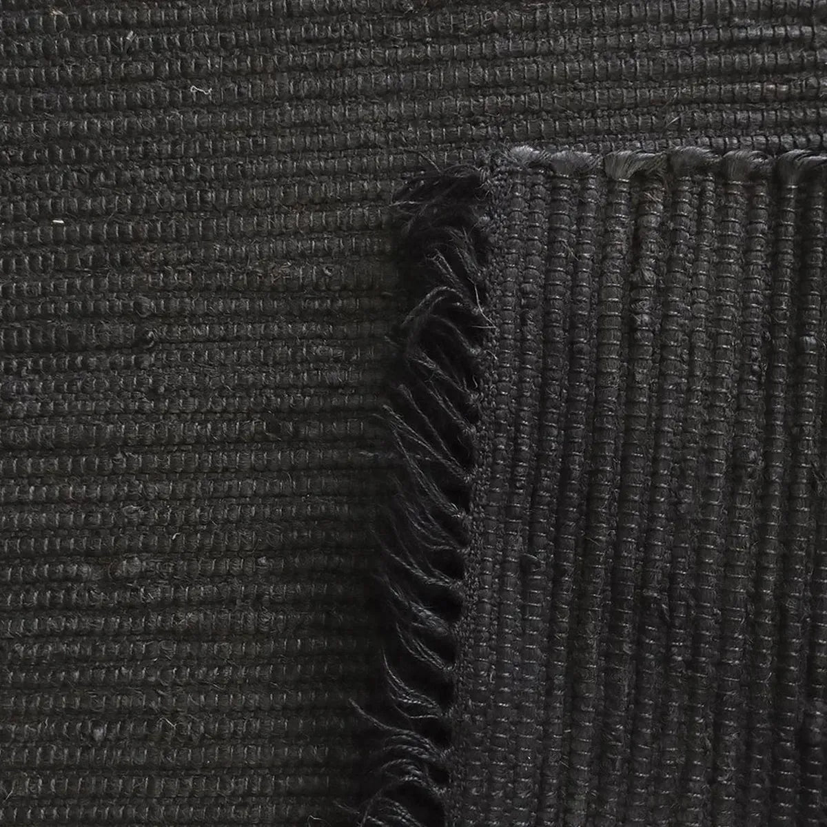Jute Fibra Natural Bombay Negro 60x90
