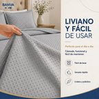 Quilt Atenas King Gris