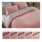 Quilt Atenas 1.5 Plazas Rosa