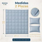 Plumón Valencia Embossed Sky 2 Plazas