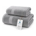 Juego Toalla American Family Gris 350gr