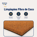 Limpiapies Coco Stone 75x45