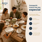 Juego Set Vajilla STW 30pzas Beige