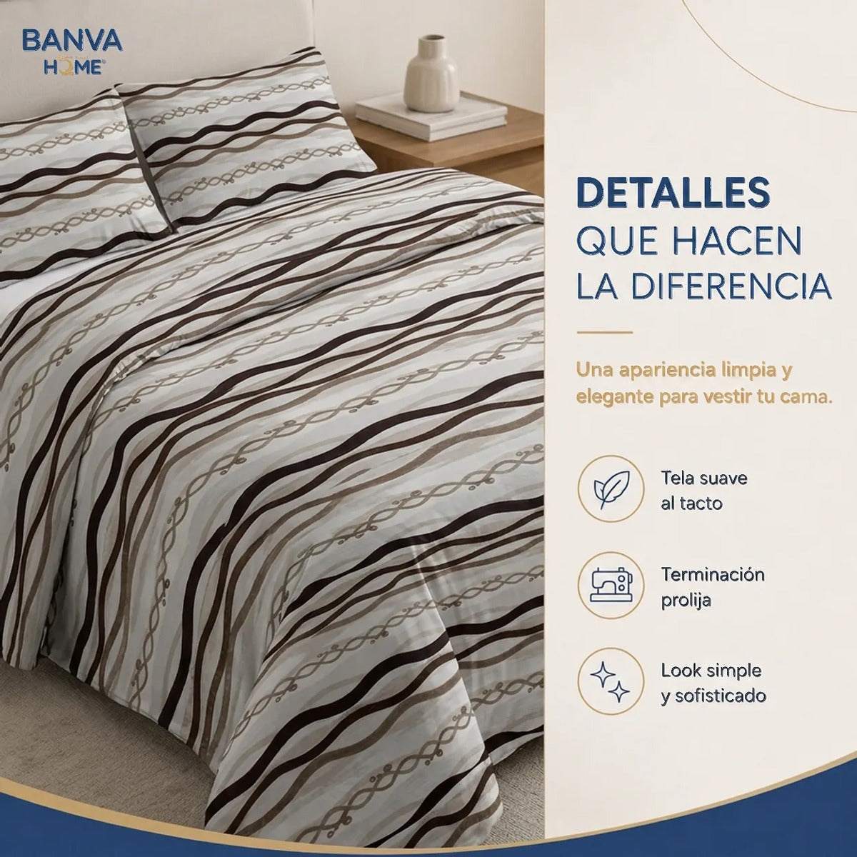 Quilt Bruselas King Café