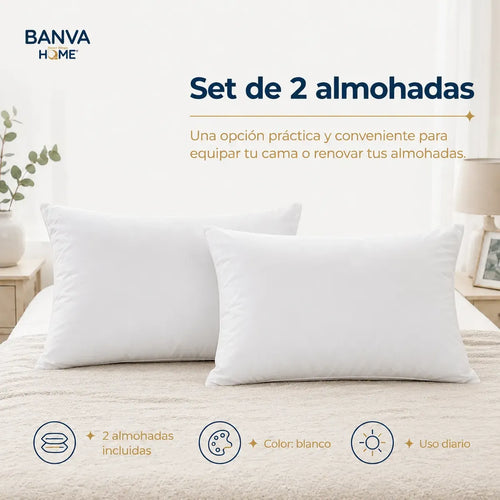 Almohada Illusions Blanco 50x70