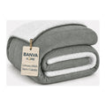 Quilt Sherpa Súper King Gris