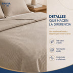 Quilt Atenas 2 Plazas Beige