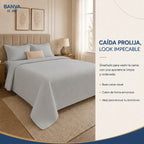 Quilt Roma King Gris