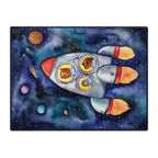 Alfombra Infantil Estampado Galaxy