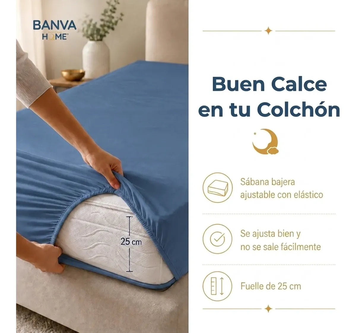 Juego Sábana Illusions 180 Hilos Broderie Liso 1 Plaza Azul Element