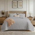 Quilt Roma 2 Plazas Gris