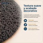 Shaggy Peluda Gris Marengo 100x50