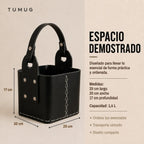 Bolso Matero Negro 4 Compartimientos