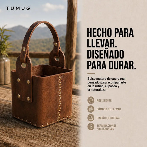 Bolso Matero Marrón
