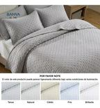 Quilt Roma King Gris