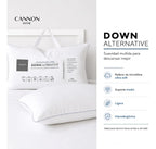 Almohadas Cannon 50 X 90 Down Alternative Blanco
