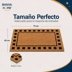 Limpiapies Coco Squares 75x45