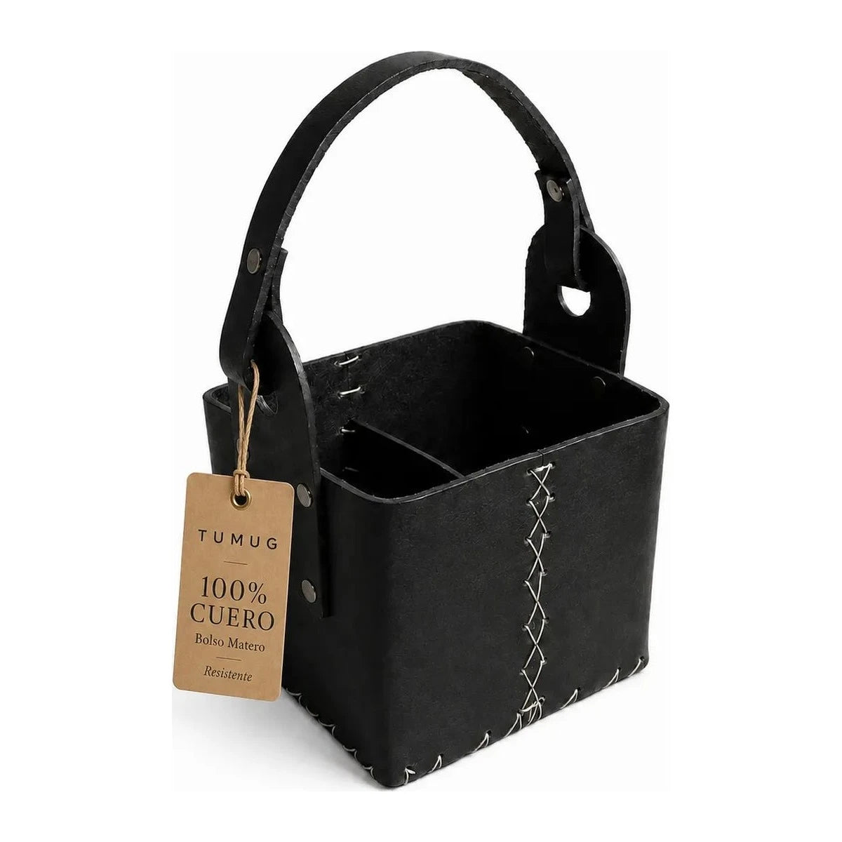 Bolso Matero Negro 4 Compartimientos