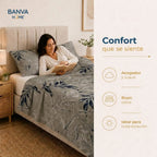 Quilt Breda King Beige