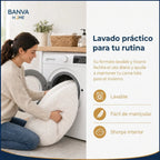 Plumón Valencia Corduroy Sherpa 1.5 Plazas Crema