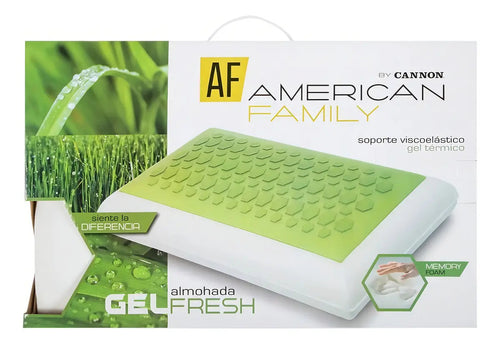 Almohada American Family Blanco 60x40