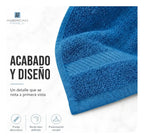 Juego Toalla American Family Azul 350gr