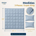 Plumón Valencia Embossed Sky Súper King