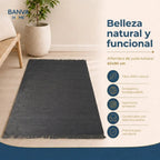Jute Fibra Natural Bombay Negro 60x90