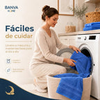 Juego Toalla 500g Azul