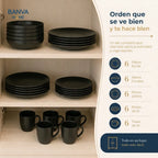 Juego Set Vajilla STW 30pzas