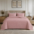 Quilt Atenas Súper King Rosa