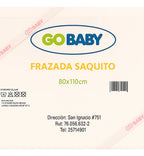 Frazada Saquito Para Bebé - Suave 110 X 80 Cms