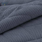 Plumón Valencia Corduroy Sherpa Súper King Azul
