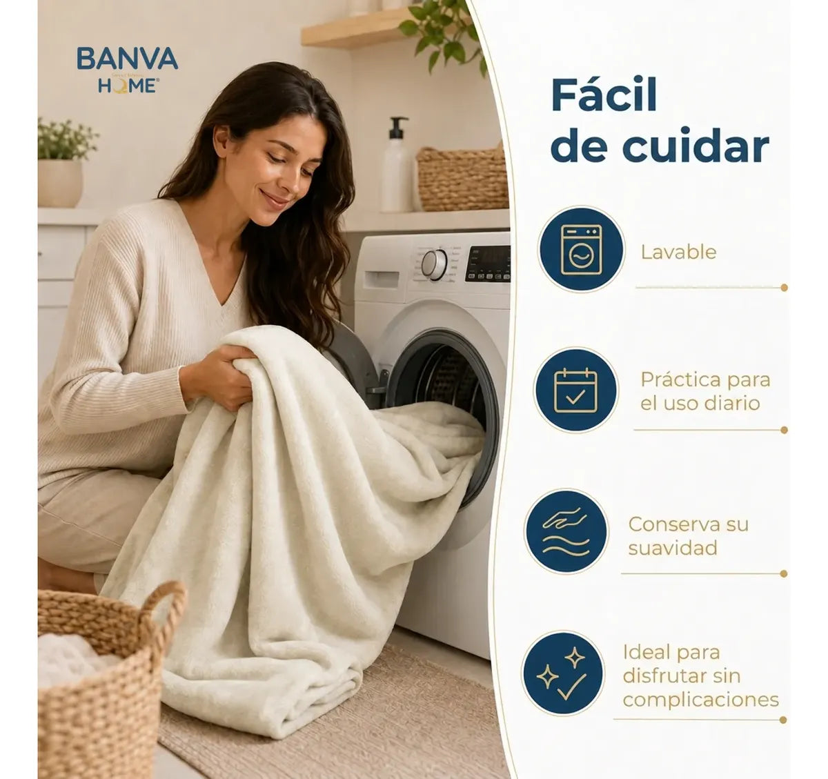Frazada Illusions Flannel Liso 2 Plazas Beige