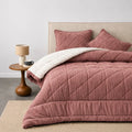 Plumón Valencia Corduroy Sherpa King Terracota