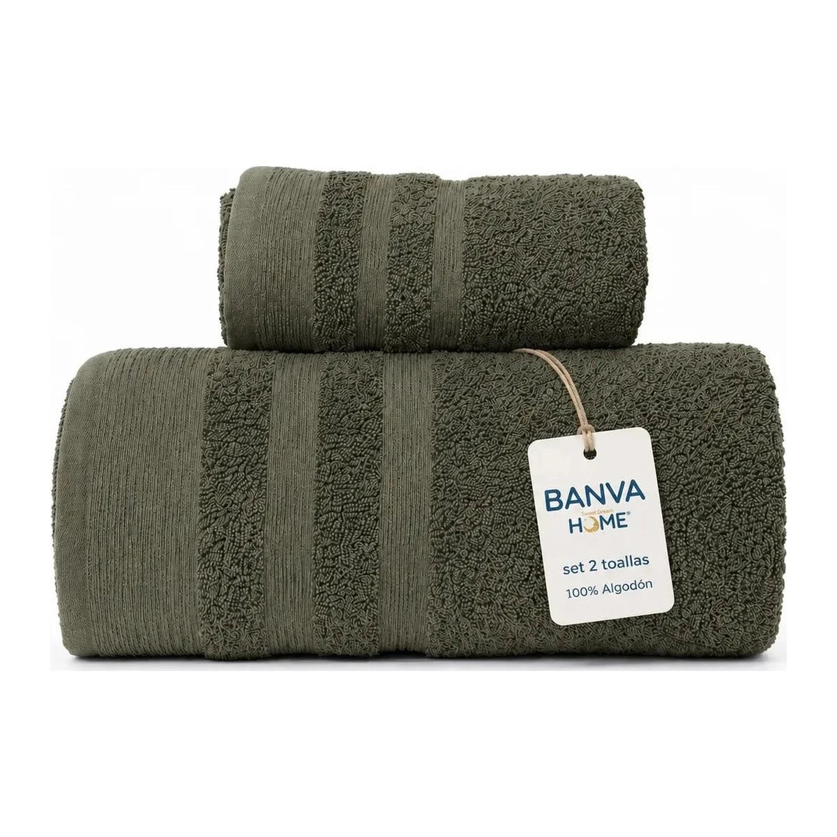 Juego Toalla 500g Verde