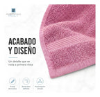 Juego Toalla American Family Rosa 350gr
