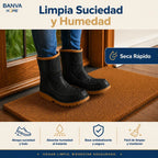 Limpiapies Coco Natural 60x40
