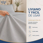 Quilt Roma King Gris