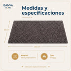 Shaggy Peluda Gris Marengo 100x50