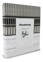 Juego Sábana Illusions 180 Hilos Bursa 2 Plazas